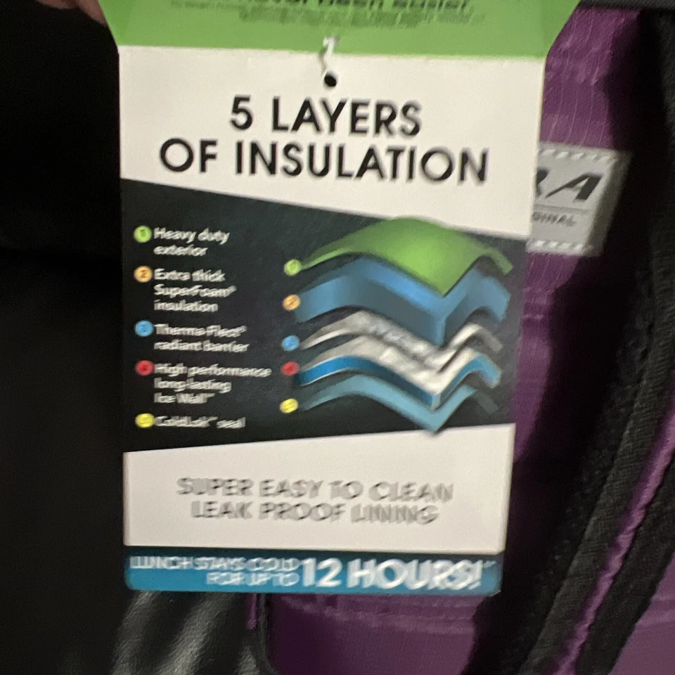 New Ultra Artic Zone Insulated Expandable Lunch Bag With 3-in-1 Bento - Image 4 of 4