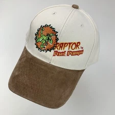 Raptor Fuel Pumps Beige Brown Ball Cap Hat Snapback Baseball
