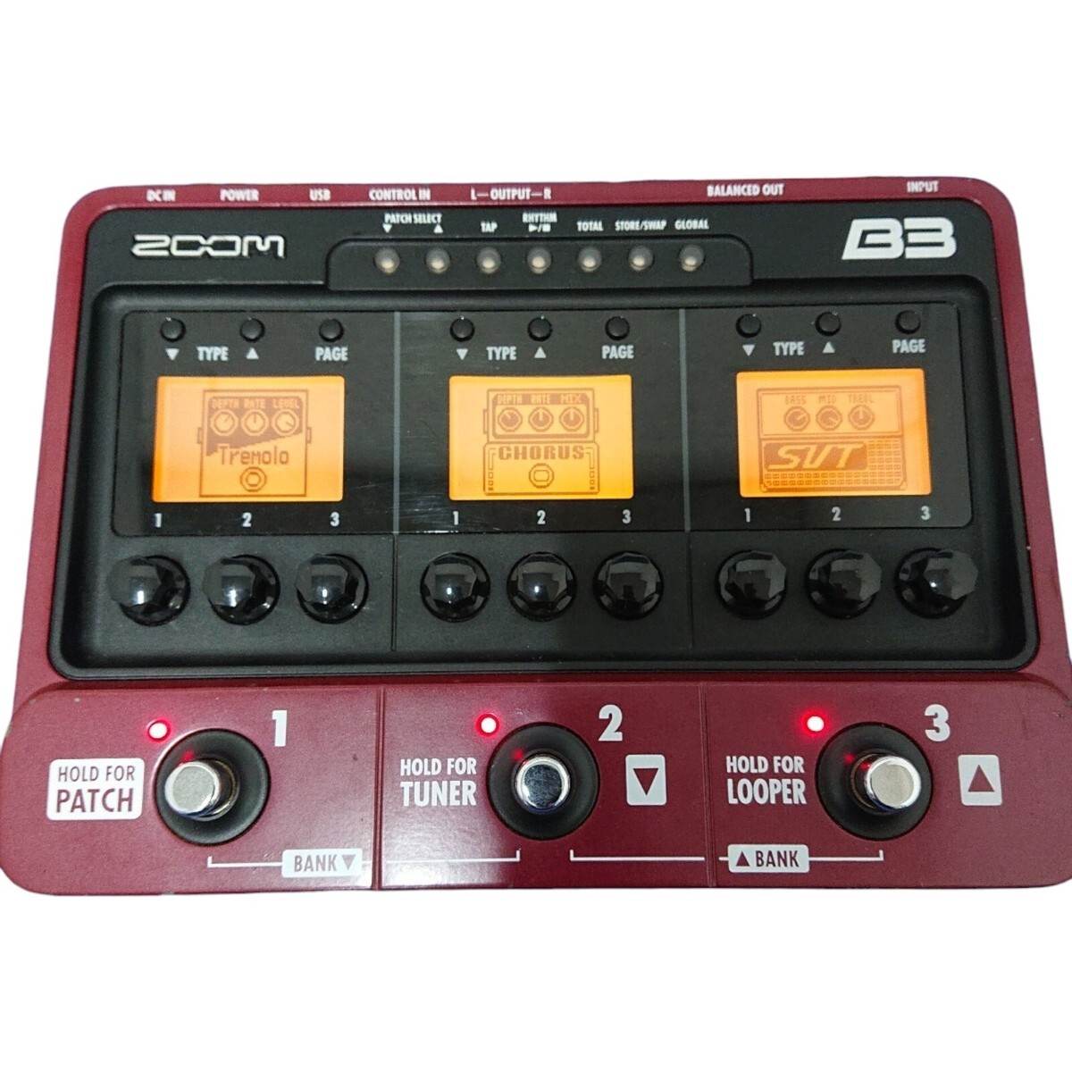 ベース ZOOM B3 BassEffects & AmpSimulator Pedal Zoom B3 Multi-Effects Guitar Effect Pedal for sale online | eBay