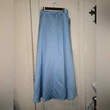 Cachet Vintage Evening Skirt Sz 4 Blue