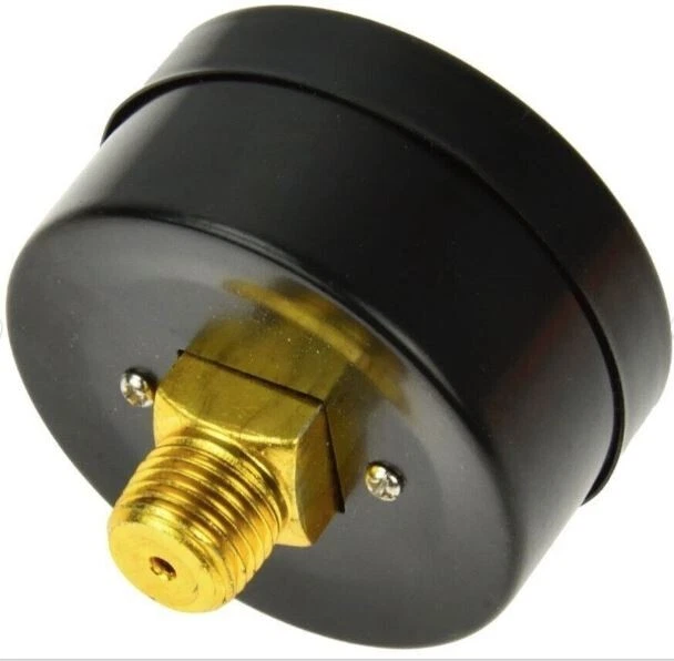 Mini Manometer Hauswasserwerk Luft Wasser Öl Druckmanometer 1/8" AG 0-12 bar - Bild 3 von 3