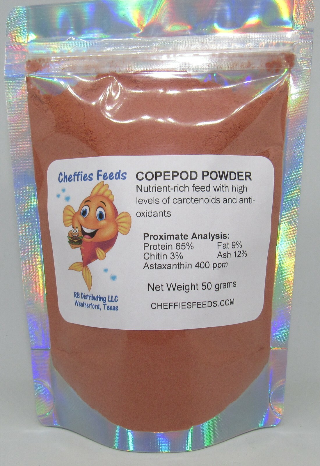 Copepod Powder Protein NutrientRich Astaxanthin fish food baby fry