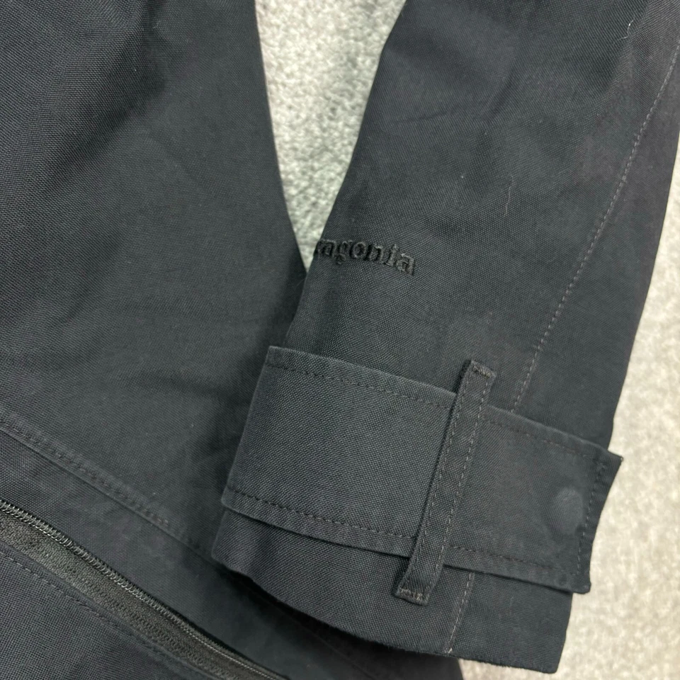 Jaqueta Patagonia Feminina Média Preta Vosca 3 em 1 Parka H2NO Forrada com Capuz Senhora - Imagem 4 de 4