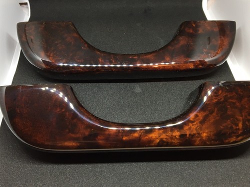 Bracciolo estraibile porta per Austin Rover Mini Burl noce pull set per Mini classiche - Foto 3 di 7
