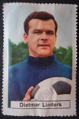 Sicker Sammelbild 62 Dietmar Linders MSV Duisburg Fußball Saison 1967-68