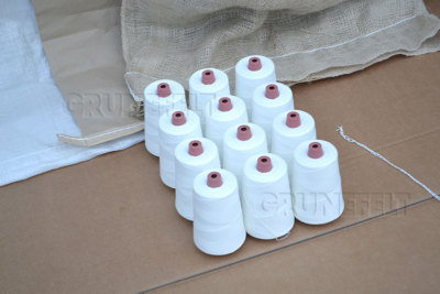 New 12 Cones Polyester White 12/4 Thread Bag Closer Stitcher NP7A Model F AA-6  