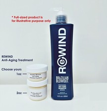 Brazilian Blowout Rewind Anti-aging reparative/ Choose Your Size 1 oz or 2 oz