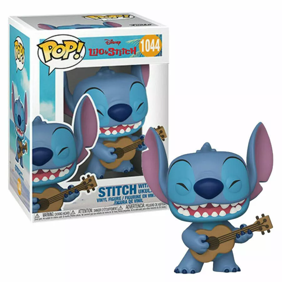 DISNEY LILO & STITCH - STITCH WITH UKULELE 3.75 POP VINYL FIGURE FUNKO  1044