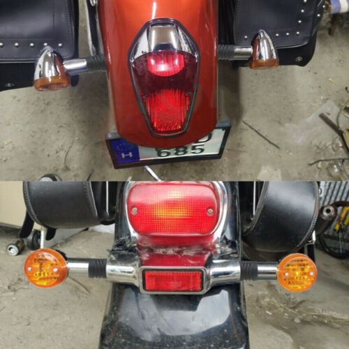 For SUZUKI Boulevard M109R VRZ1800 M 109 R 06-19 Amber Bullet Turn Signal Lights - Picture 9 of 12