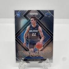 2021-22 Prizm Franz Wagner Emergent Rookie Card RC #23 Magic