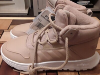 adidas FUSION STORM WTR HI TOPS Light Warm Size UK