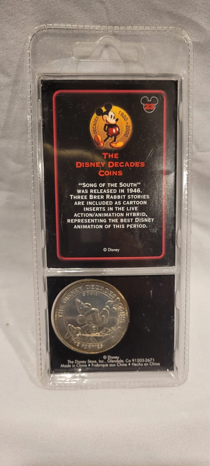 디즈니 디케이드 코인 브레러 래빗 1946-Freehip.co.kr