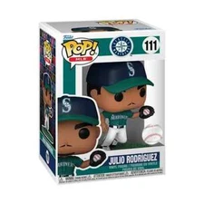 Funko POP! MLB Seattle Mariners Julio Rodriguez Figure #111 + Protector