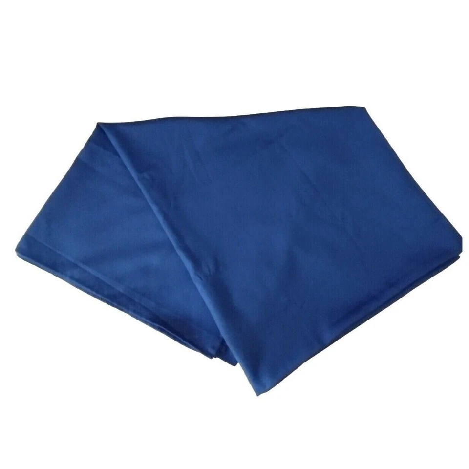 Royal Blue Tablecloth 85"x85" Square THICK Seamless Heavy Duty - Image 2 of 4