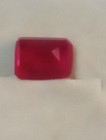 NATURAL EARTHMINED GGL CERTIFIED GEM TESTED EMERALD CUT HEATED RUBY 8.70 CTS — photo 3