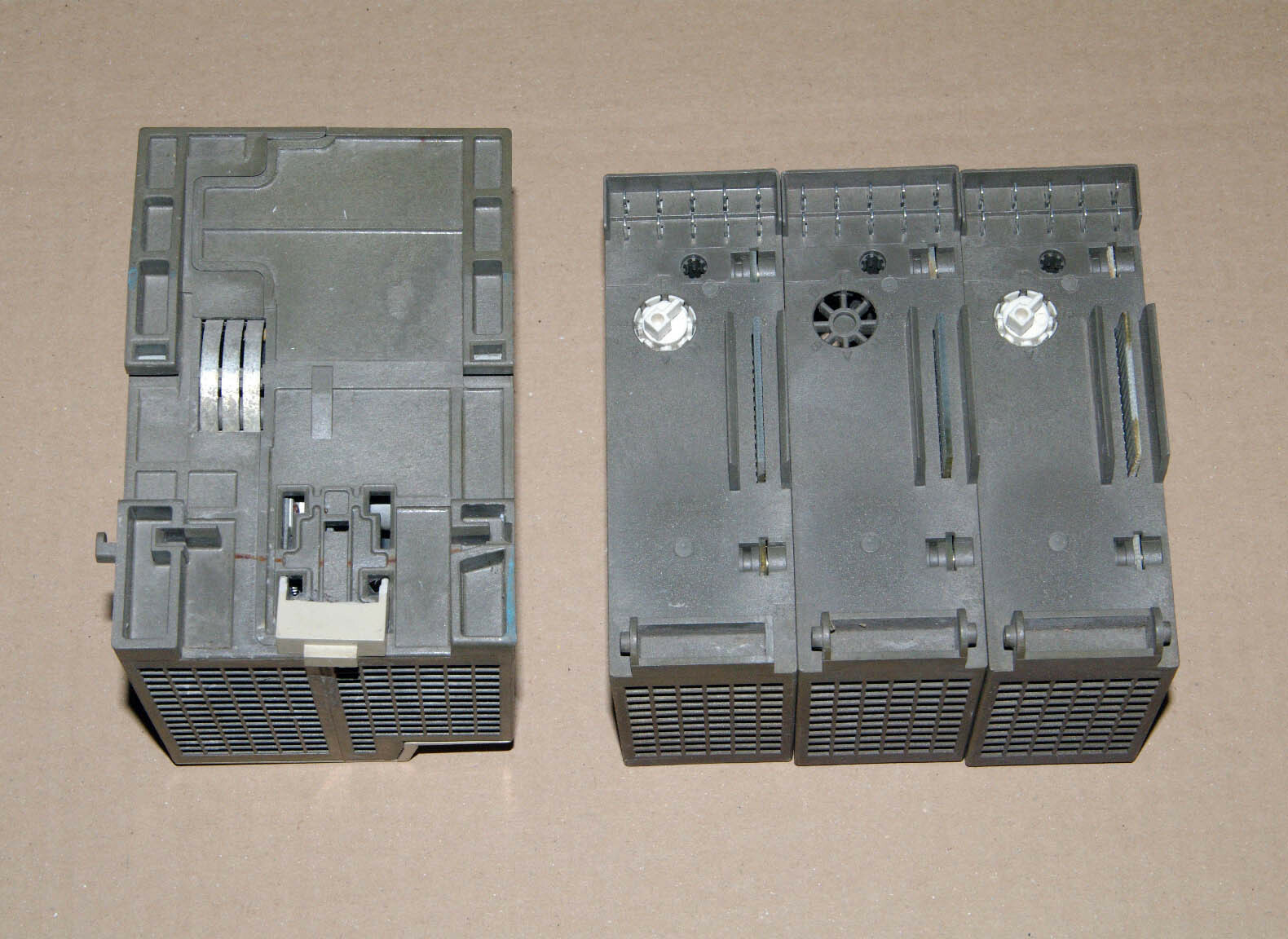 4x Siemens Simatic S5 modules: CPU+Input PLC controller 6ES5 102-8MA01,421-8MA12 Tanie i popularne