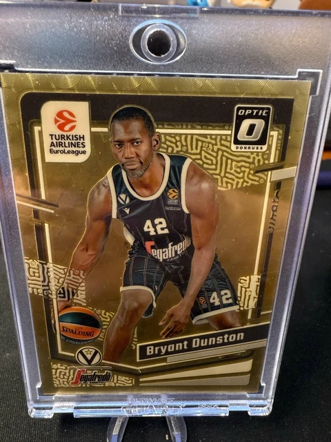 2023-2024 Panini Donruss Euroelauge Bryant Dunston 1/1 - Gold Vinyl