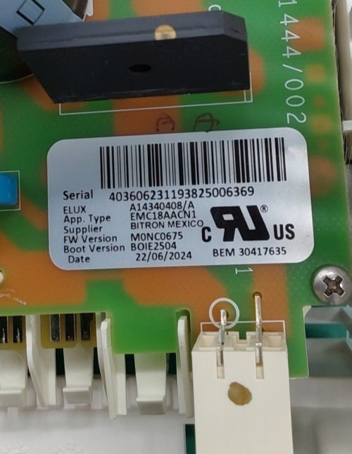 OEM Electrolux Washer Motor Control Board 5304529478.
