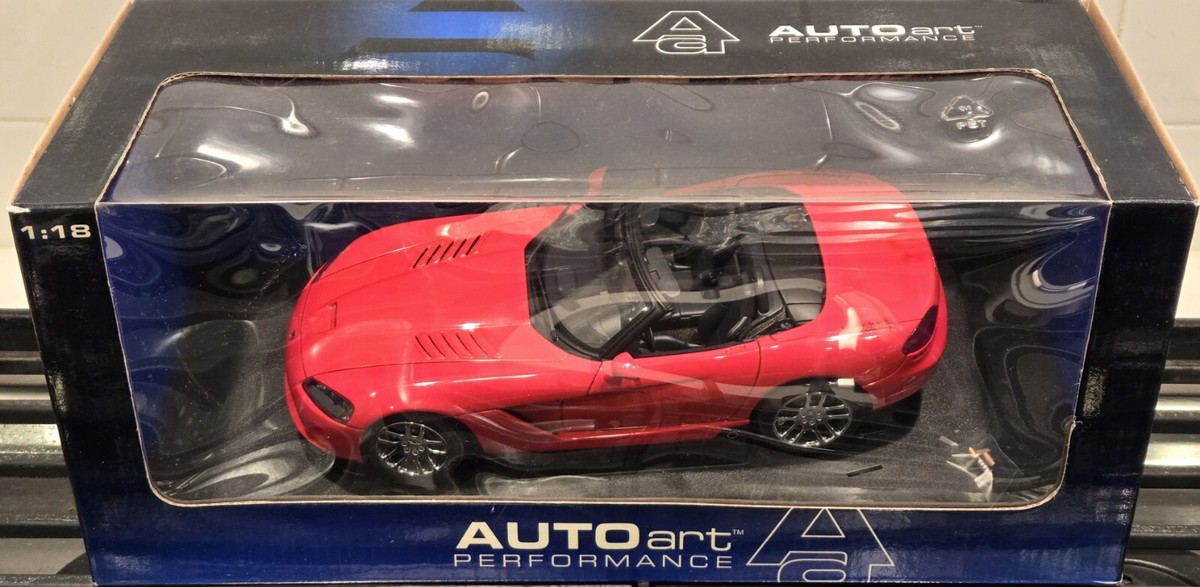 1/18 AUTOart 2003 Dodge Viper SRT-10 Prototype Red Diecast **READ 