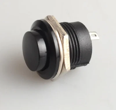2X Momentary Drucktaster Schalter 16 mm R13-507 12V 250V 3A
