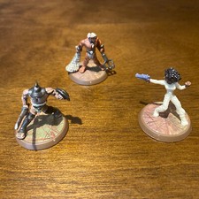 Heroscape Lot (3) Gladiators Thora's Vengeance Retiarius Crixus Nakita Agent