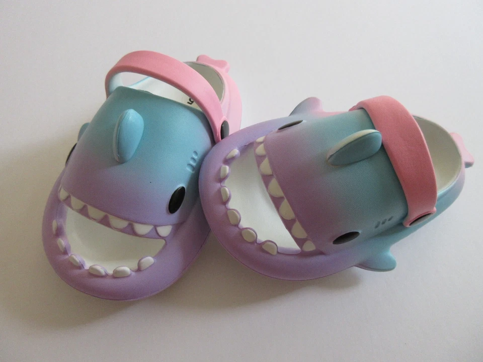 Sandalia zueco de playa informal para niños infantes multicolor varios tamaños nueva Foto 4 de 4