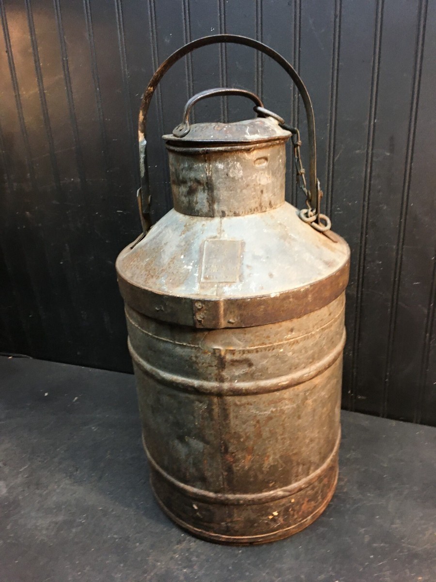 VINTAGE 1920-30s ATLANTIC REFINING CO. 5 GALLON OIL CAN~ELLIS