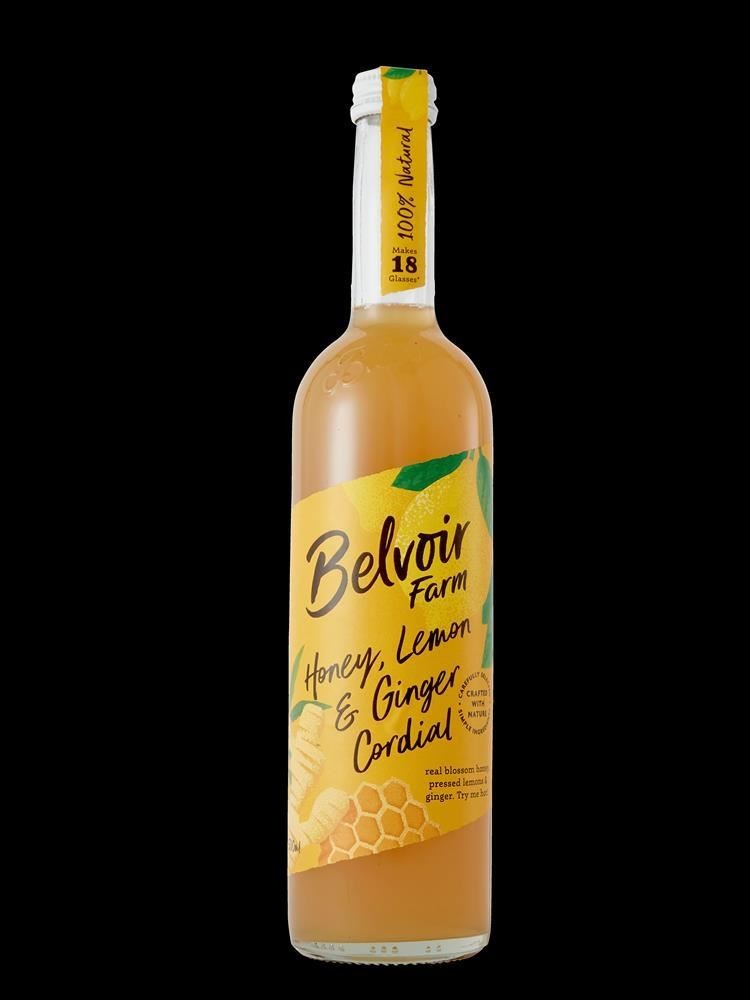 Belvoir Honey Lemon & Ginger Cordial 500ml - 2 Pack