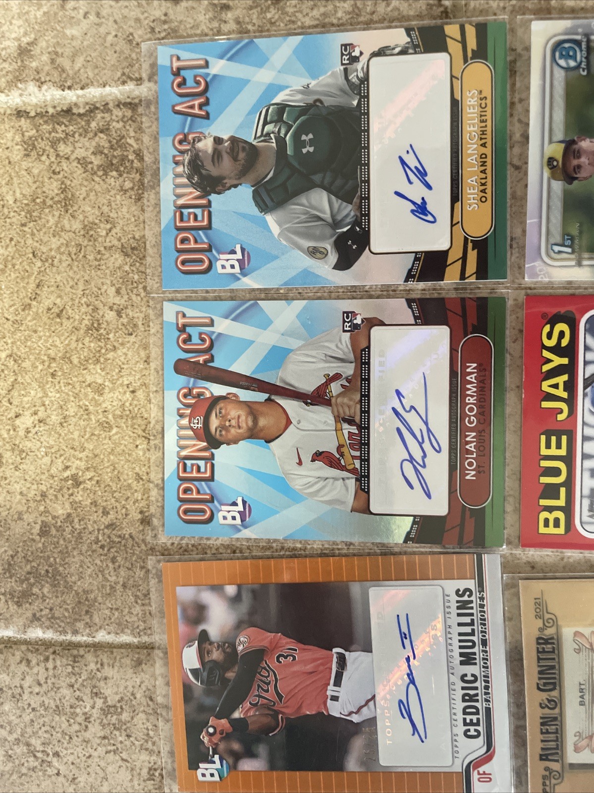 Topps Baseball Random Auto/Numbered/Patch Lot Of 12 Cards view 2