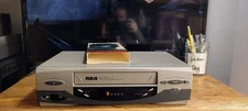RCA VR546 AccuSearch 4 Head VCR Video Cassette VHS Tape Player No Remote Tested 