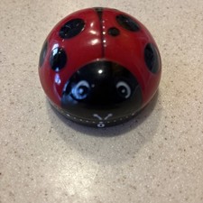 RED BLACK Ladybug Kitchen Timer 60 Minute Win...