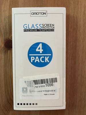 BRAND NEW - SEALED - 4 Pack - Google Pixel 3A - Screen Protector Clear