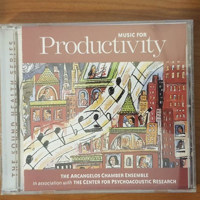 ARCANGELOS CHAMBER ENSEMBLE music for productivity VG/EX (CD Album, Klassik)