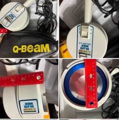 Brinkmann Q-Beam Blue Max Marine Spot Light 200,000 C.P. Tested Working PreOwned