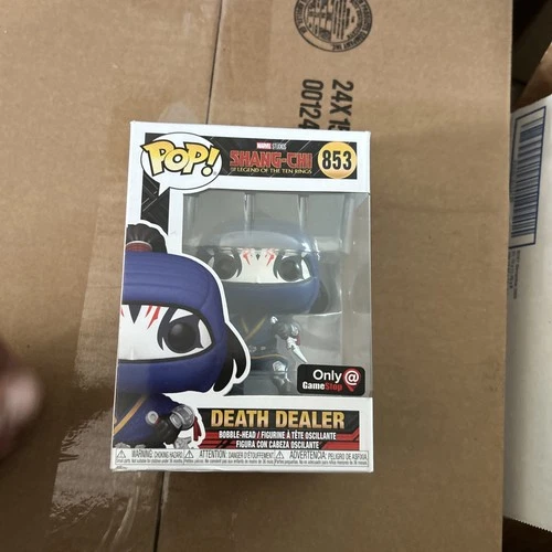 Funko Pop #853 Marvel Shang-Chi Death Dealer GameStop Exclusive Vinyl Figure