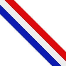 3-inch X 118-inch French Flag Racing Stripe Vinyl Decal For Car Hood Side Bum 3-inch X 118-inch French Flag Racing Stripe Vinyl Decal For Car Hood Side Bum