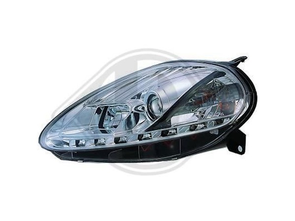 Daylight-Scheinwerfer Fiat Grande Punto 2008-2009 Chrom-image
