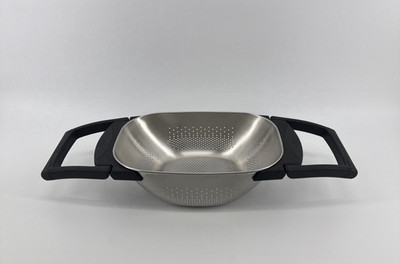 OXO Good Grips Convertible Large Colander Strainer Over The Sink Stainless Steel