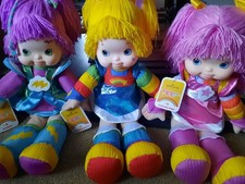 Rainbow Brite Stormy Tickled Pink Large Doll Lot New Set Of 3 Clean With Tags