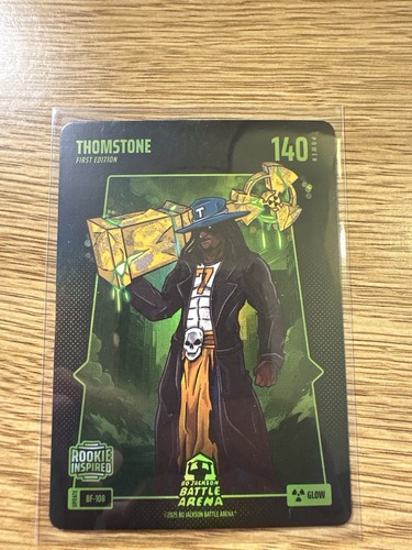 Bo Jackson Battle Arena Thomstone Battlefoil Glow Rookie Inspire Brian Thomas Jr