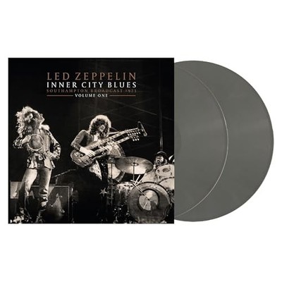 LED ZEPPELIN - INNER CITY BLUES VOL.1 GREY VINYL 2LP - Vinyl Record D - J72z