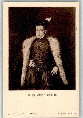 39995137 - sign. Coello Sanchez El Principe D. Carlos Hauser u. Menet 960 Adel