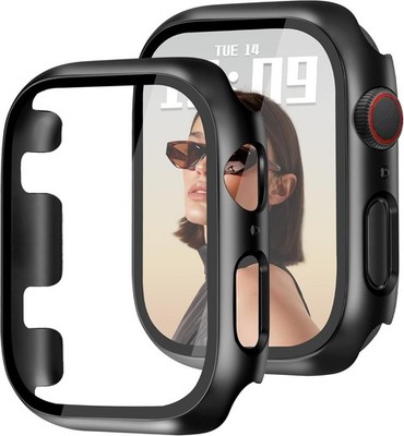 38mm Hard PC Case for Apple Watch Series 1/2/3 with HD Tempered Glass Protector