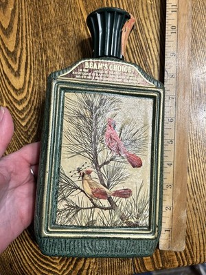 Vintage Beam's Choice Whisky Cardinal Decanter Empty artwork by James Lockhart