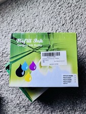 Replacement for Epson 542 Ink Refill Bottles 4 Bottles, BK,CMY Lot Of 2