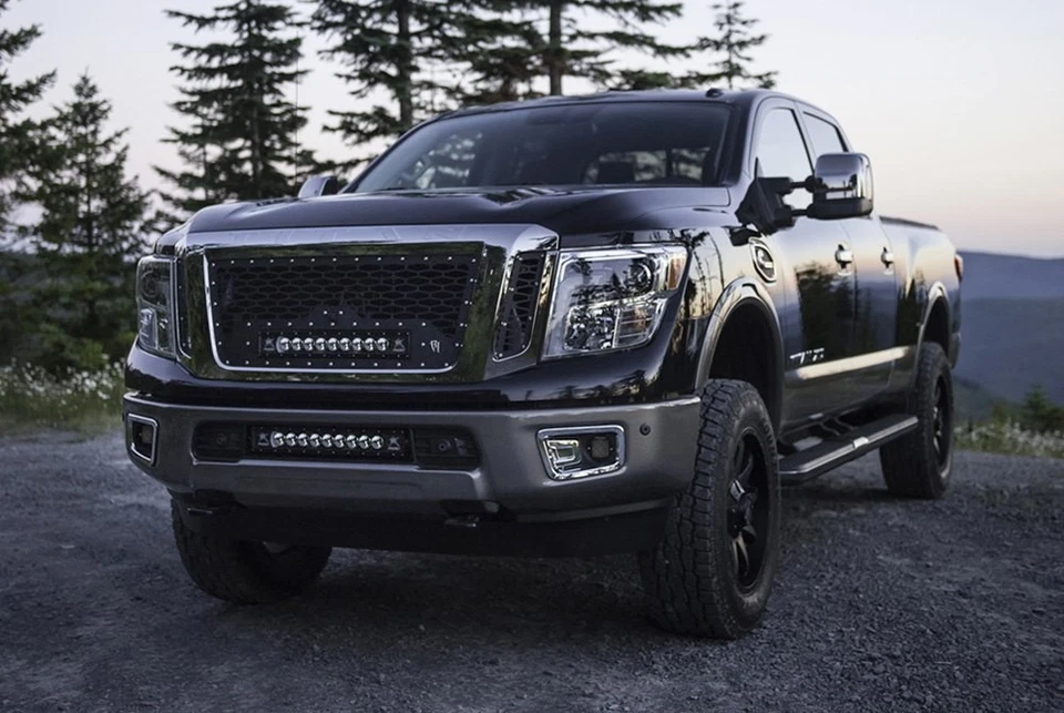 For Nissan Titan 17-19 Light Kit Fog Light Location Mounted D-Series Pro SAE 3" Foto 4 de 4