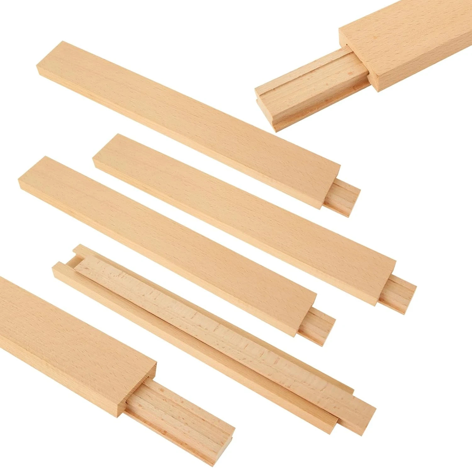 Bottom Mount, Classic Traditional Wood