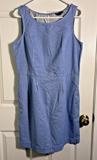 Tommy Hilfiger Women’s Denim Midi Dress Size 10 – 35" Length Classic Blue