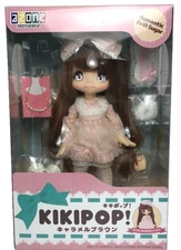 AZONE KIKIPOP Kinoko Juice Romantic Frilled Sugar Caramel Brown Doll - KIKIPOP!