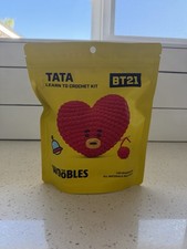 The Woobles BT21 TATA Crochet Kit Beginner Learn to Crochet NEW Sealed V